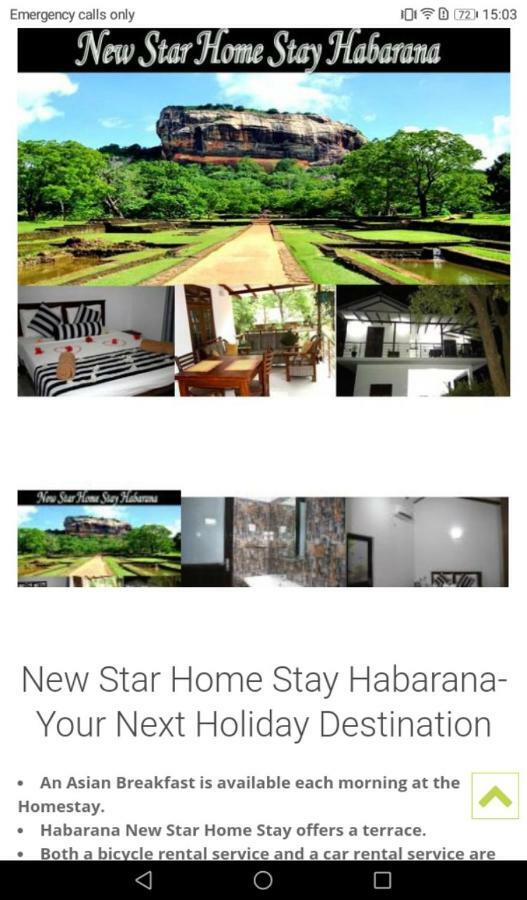 Habarana New Star Homestay Exterior photo